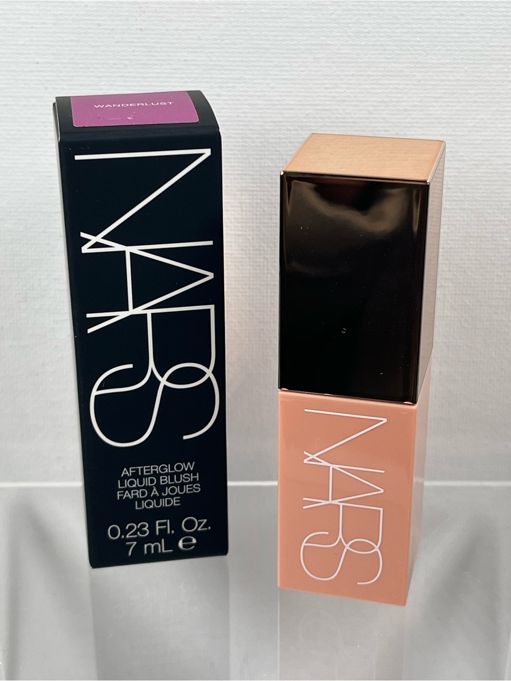 New In Box NARS Afterglow Liquid Blush Wanderlust